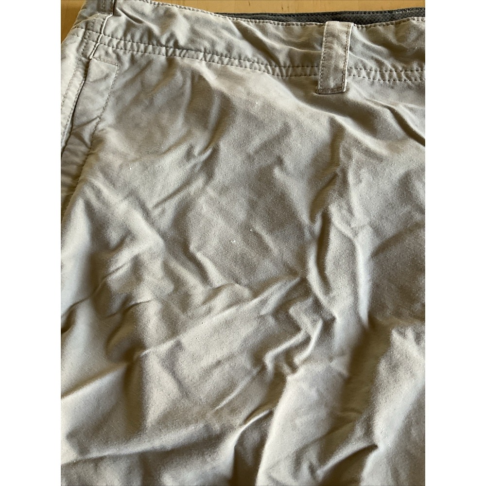 Patagonia Hiking Khaki Tan Lightweight 5 Outdoor Shorts Mens 36 Flaw - Picture 3 of 9